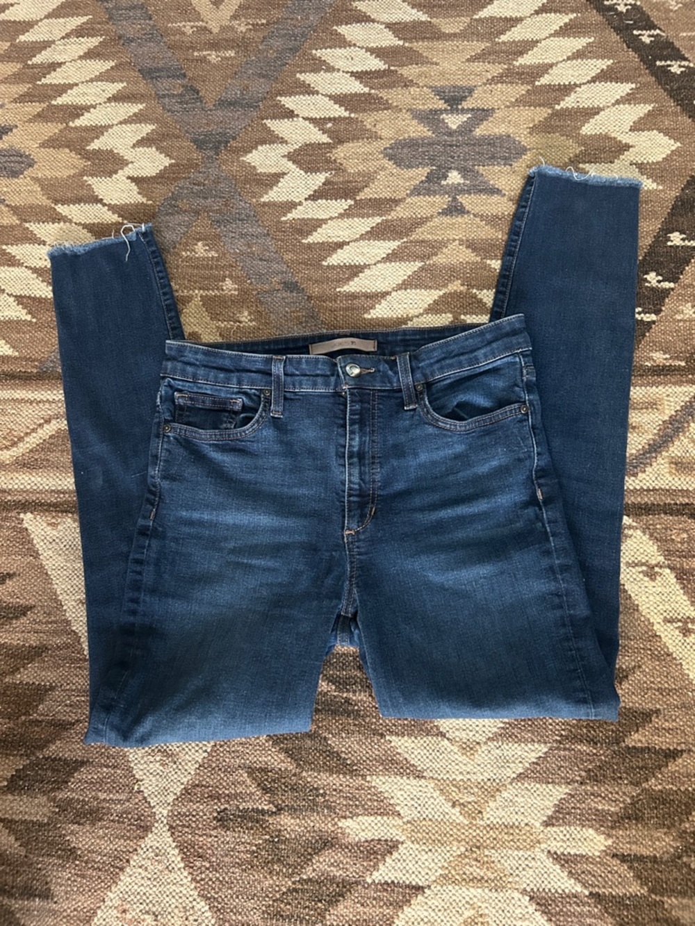Joe's Jeans Indigo High-Rise Skinny Jeans